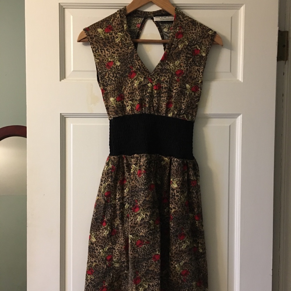 One of a Kind Retro Mini Dress 🌹